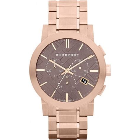 burberry rose gold watch mens|burberry gold watch men.